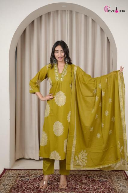 Dveeja leela 3pcs wholesale online kurti palazzo set